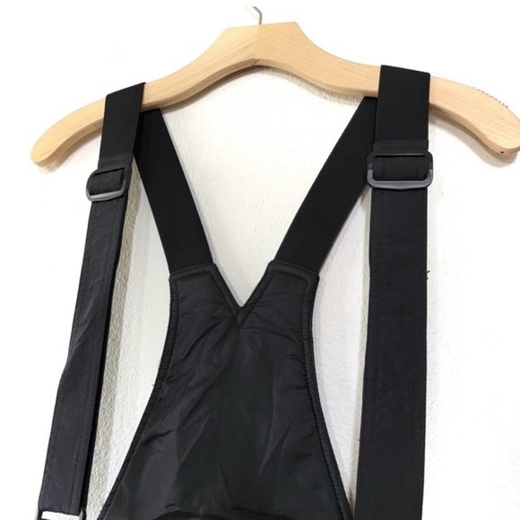 PACIFIC TRAIL Water Resistant Snow Bib Ski Pants in Black Medium - Picture 5 of 10